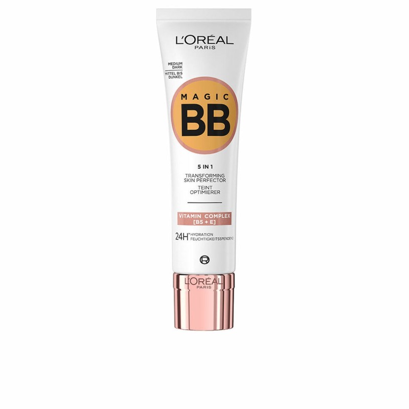 Base de Maquillage Crémeuse L'Oreal Make Up Magic Bb Medium Dark Spf 10 30 ml