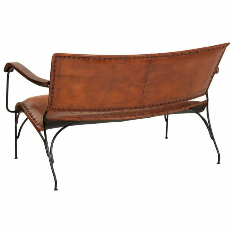 Canapé Alexandra House Living Marron 76 x 71 x 127 cm