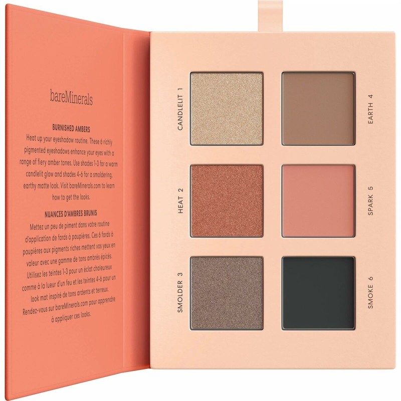 Palette d'ombres à paupières bareMinerals Mineralist Burnished Ambers 7