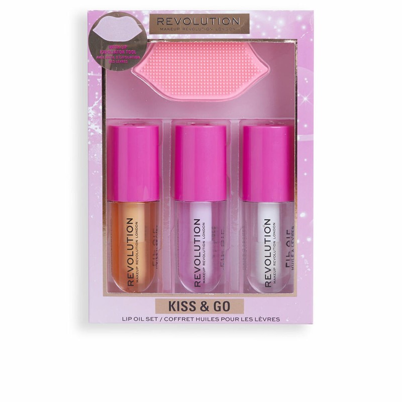 Set de Maquillage Revolution Make Up Kiss & Go 4 Pièces