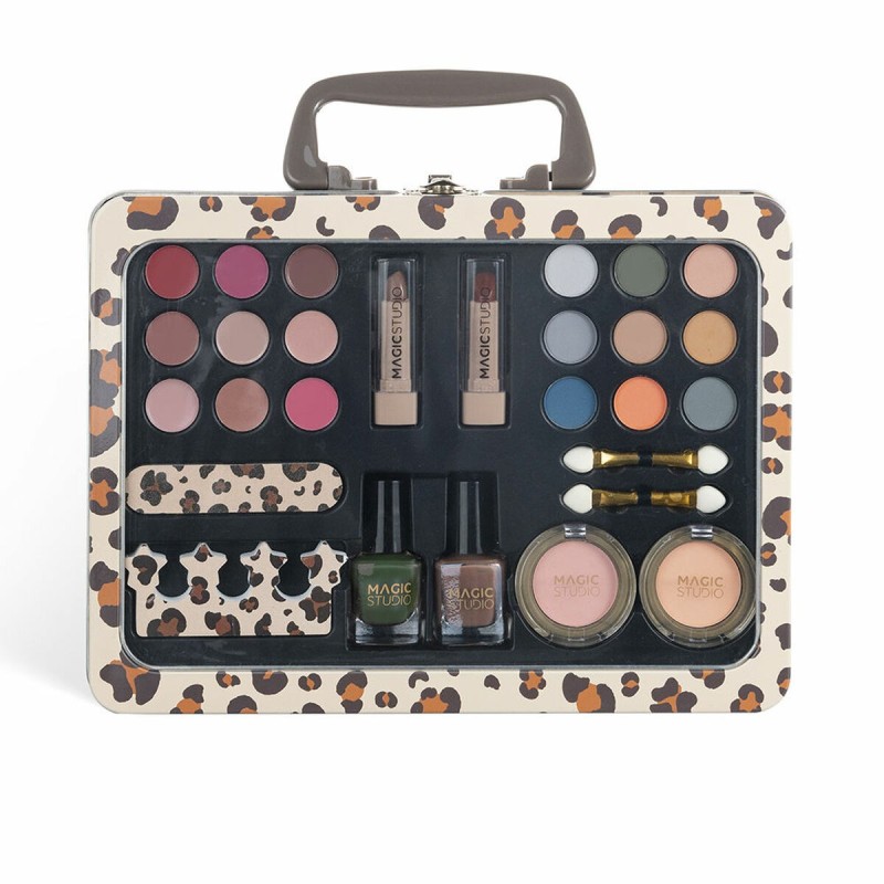 Étui de Maquillage Magic Studio WILD SAFARI 28 Pièces