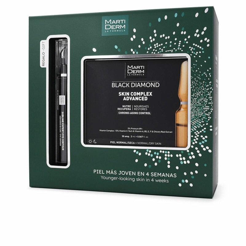 Set de cosmétique Martiderm BLACK DIAMOND 2 Pièces