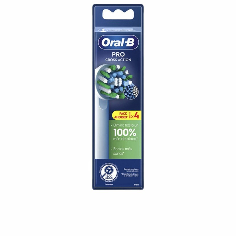 Trousse de toilette Oral-B CROSS ACTION Blanc (4 Unités)