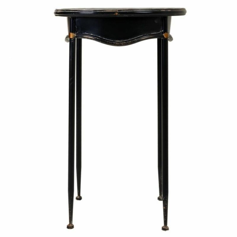 Jeu de 2 tables Alexandra House Living Noir Métal 75 x 75 x 50 cm