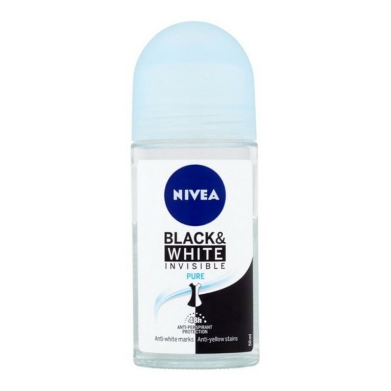 Déodorant Roll-On Men Black & White Active Nivea 4005900386564 (50 ml) (50 ml)