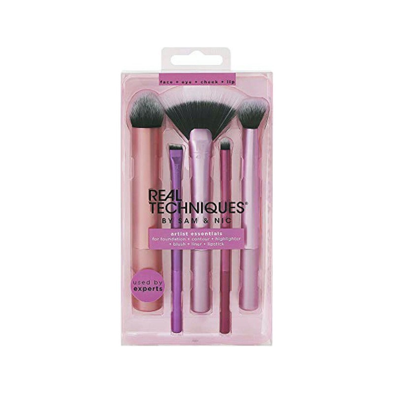 Kit de broche de maquillage Artist Essentials Real Techniques Artist Essentials (5 pcs) 5 Pièces (5 Unités)