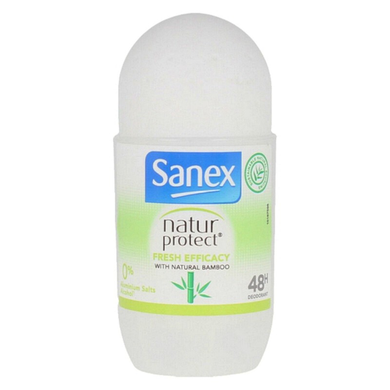 Déodorant Roll-On Natur Protect 0% Sanex Natur Protect 50 ml