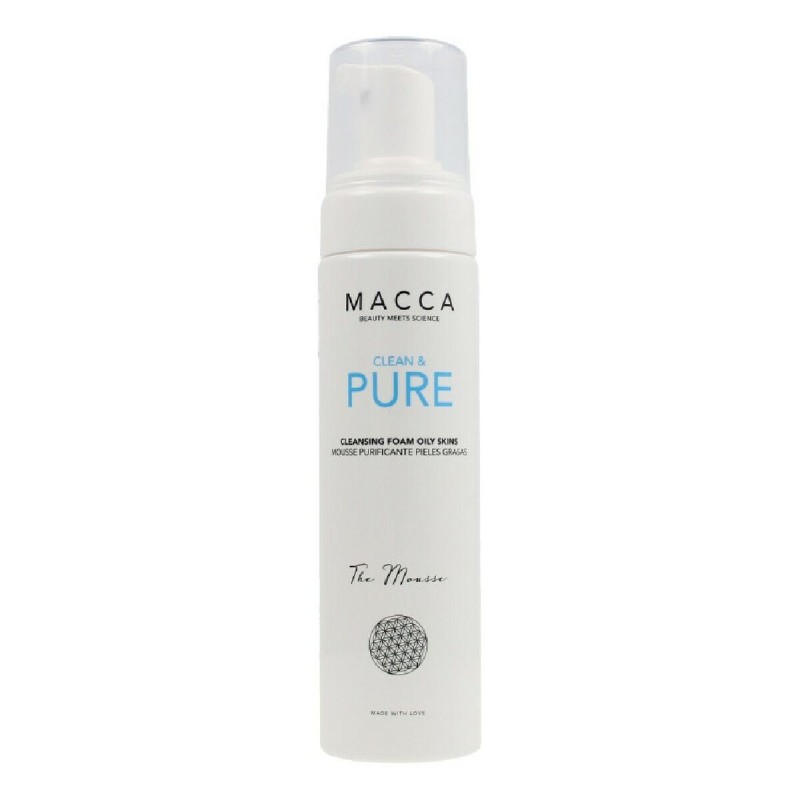 Mousse nettoyante Clean & Pure Macca Clean Pure Peau grasse 200 ml