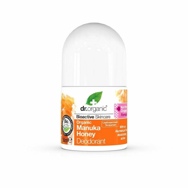 Déodorant Roll-On Dr.Organic Manuka Honey (50 ml)