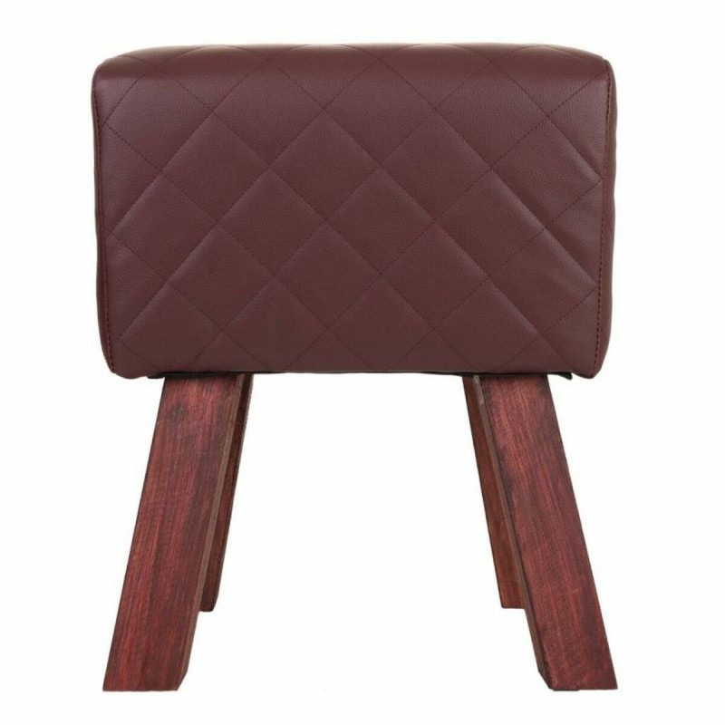 Tabouret Alexandra House Living PVC Bois MDF 30 x 47 x 36 cm