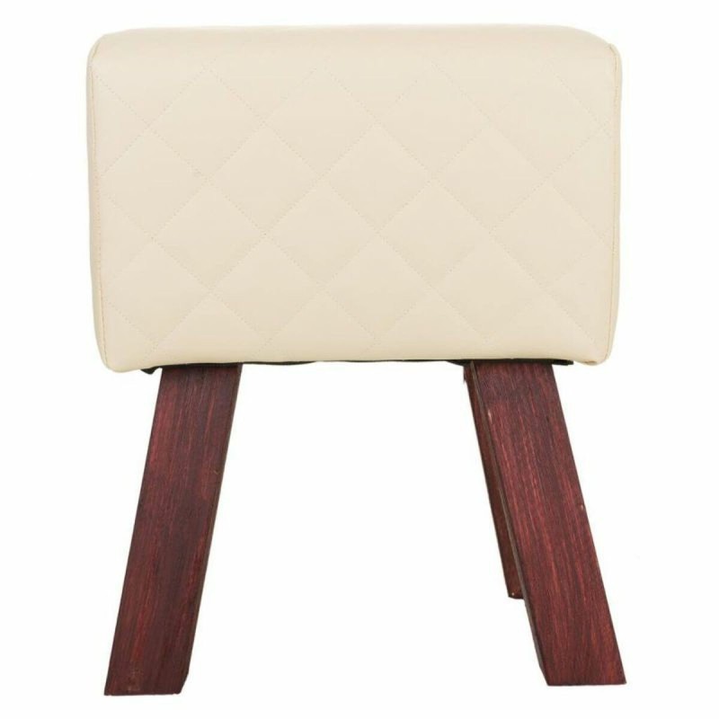 Tabouret Alexandra House Living PVC Bois MDF 30 x 47 x 36 cm