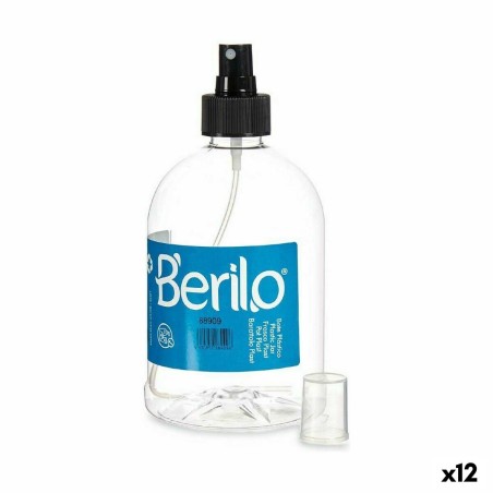 Arroseur Berilo BPPY0501BKCR Noir Transparent Plastique 500 ml (12 Unités)