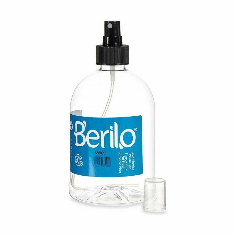 Arroseur Berilo BPPY0501BKCR Noir Transparent Plastique 500 ml (12 Unités)