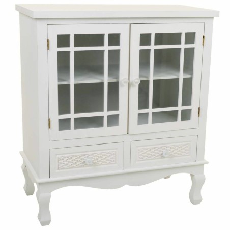 Buffet Alexandra House Living Blanc Crème Métal Bois de pin 37 x 84 x 75 cm