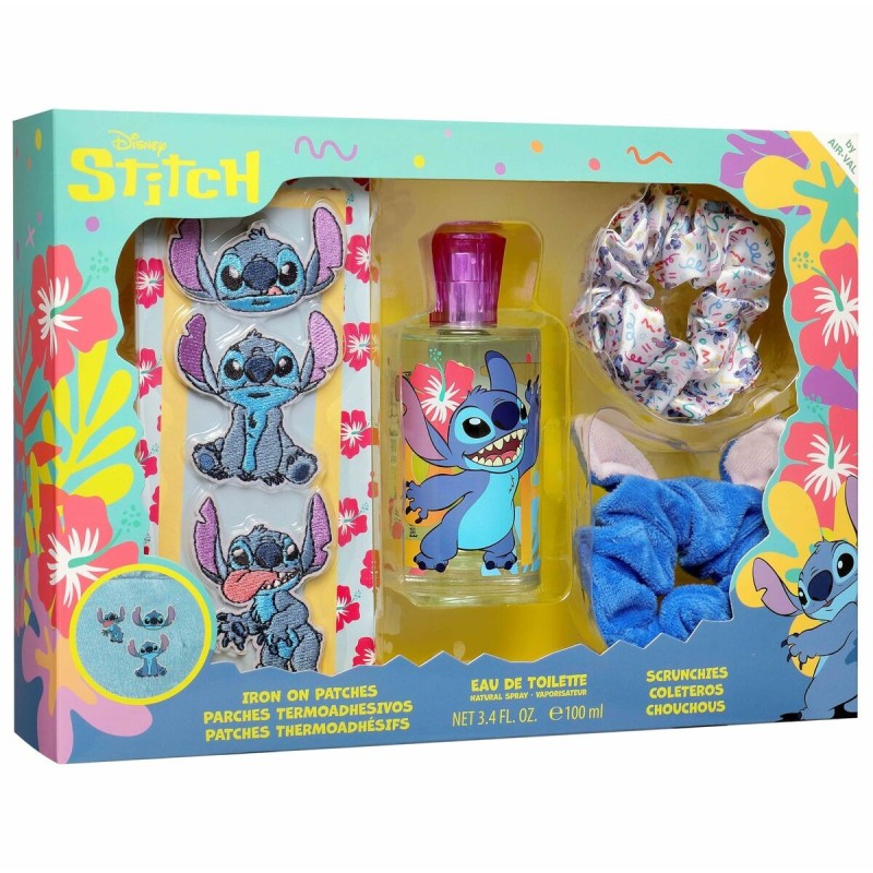 Parfum pour enfant Air-Val STITCH EDT 100 ml 3 Pièces