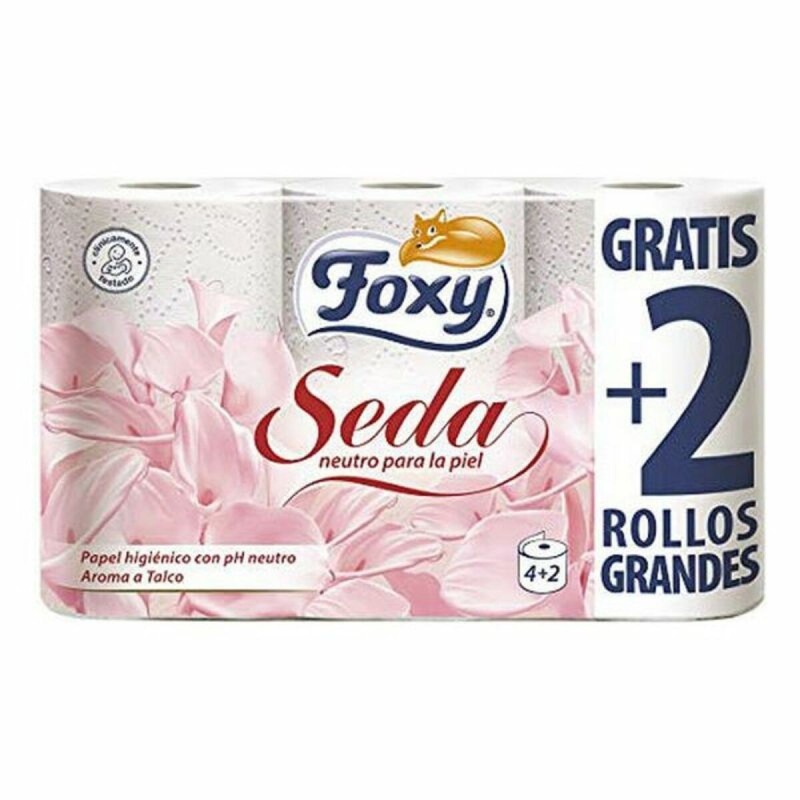 Papier Toilette Seda PH Neutro Foxy (6 uds)