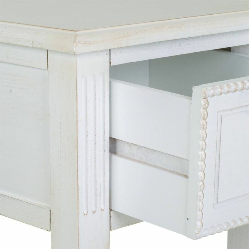 Table d'appoint Alexandra House Living Blanc 33 x 78 x 33 cm