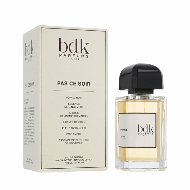 Parfum Femme BDK Parfums Pas Сe Soir EDP 100 ml