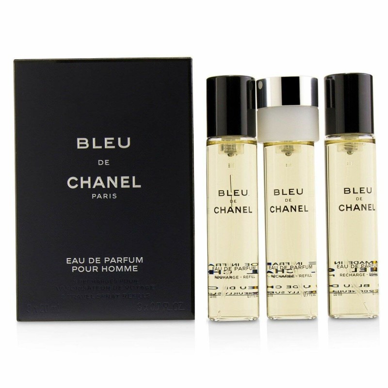 Set de Parfum Homme Chanel Bleu de Chanel Eau de Parfum EDP Bleu de Chanel 2 Pièces