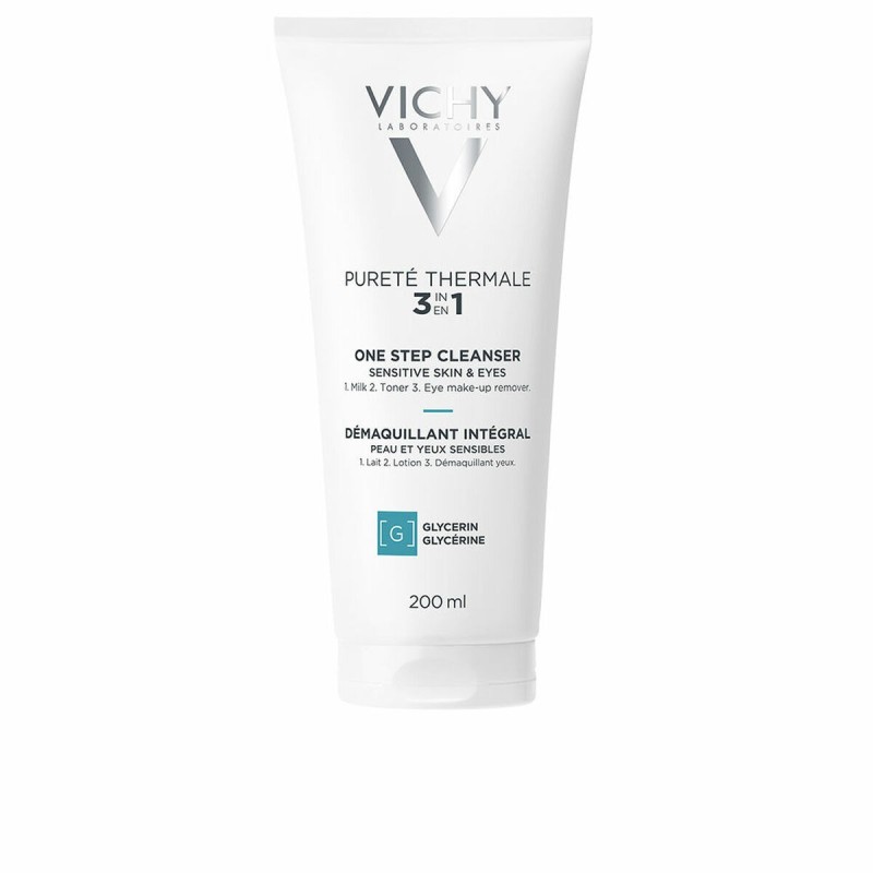 Lait démaquillant visage Vichy Pureté Thermale 3-en-1