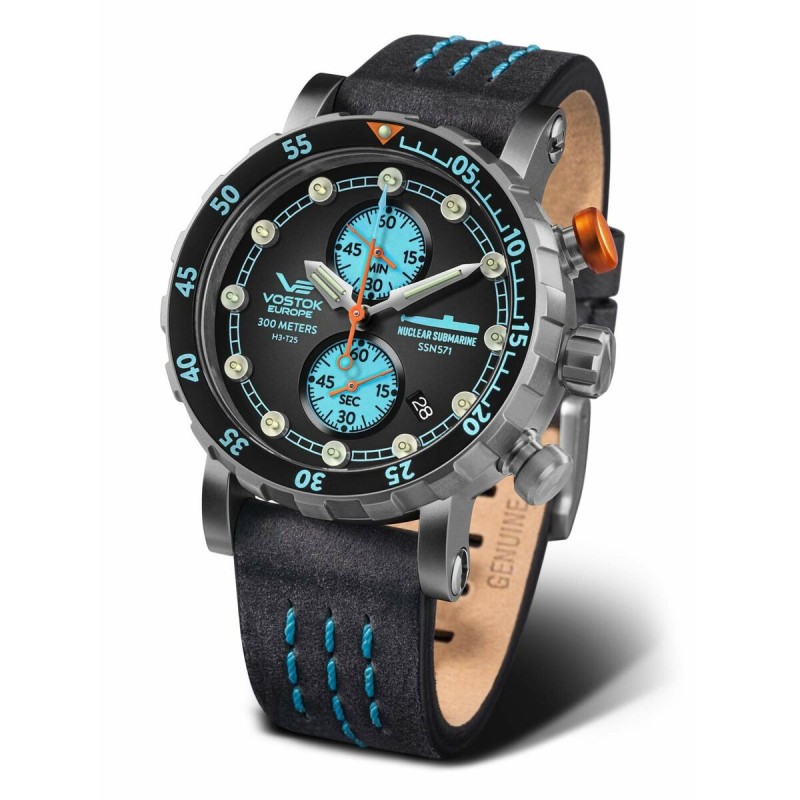 Montre Homme Vostok Noir Gris