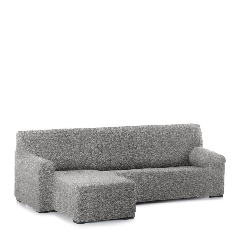 Housse pour chaise longue accoudoir long gauche Eysa ROC Gris clair 120 x 120 x 360 cm