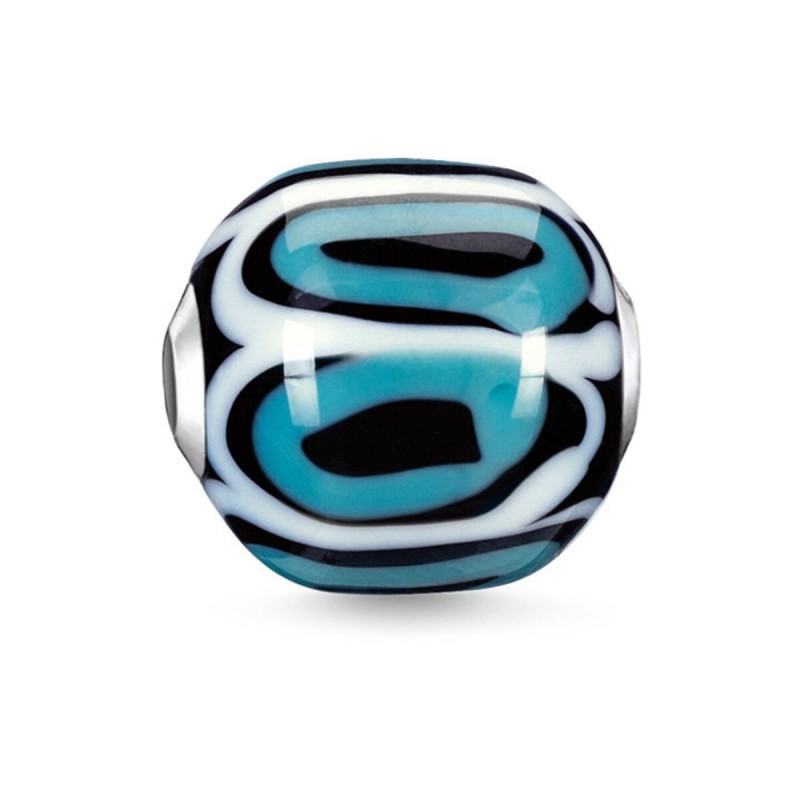 Perle de verre Femme Thomas Sabo SET0359-494-11-L2290 Turquoise 1