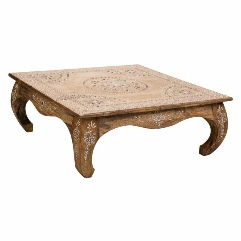 Table d'appoint Alexandra House Living Blanc Naturel 45 x 17 x 45 cm