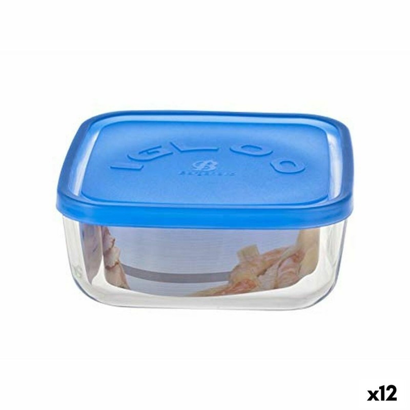 Boîte à lunch Borgonovo 6277815 Bleu 960 ml 15 x 15 x 6