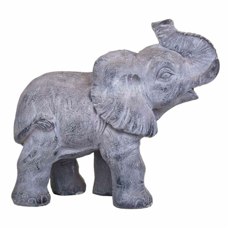 Figurine Décorative Alexandra House Living Gris Magnésium Eléphant 26 x 40 x 35 cm