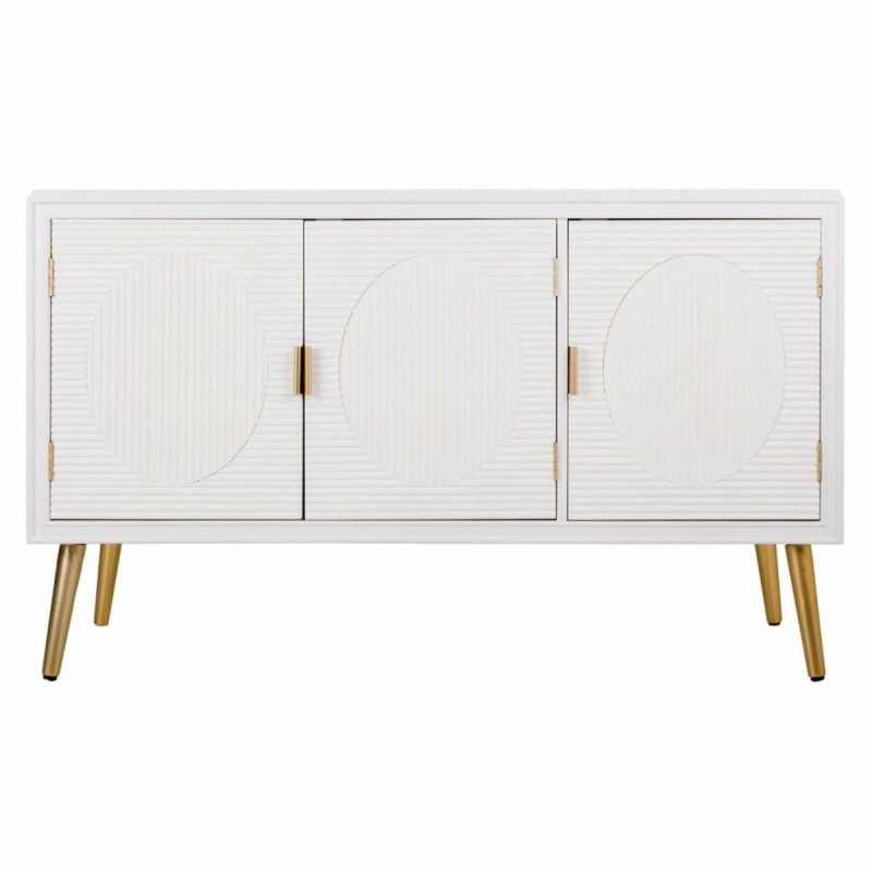 Buffet Alexandra House Living Blanc Doré Bois MDF 41 x 71 x 120 cm