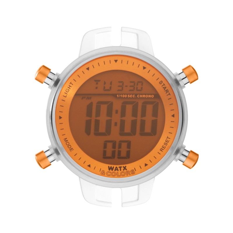 Montre Unisexe Watx & Colors RWA1001  Orange (Ø 43 mm)