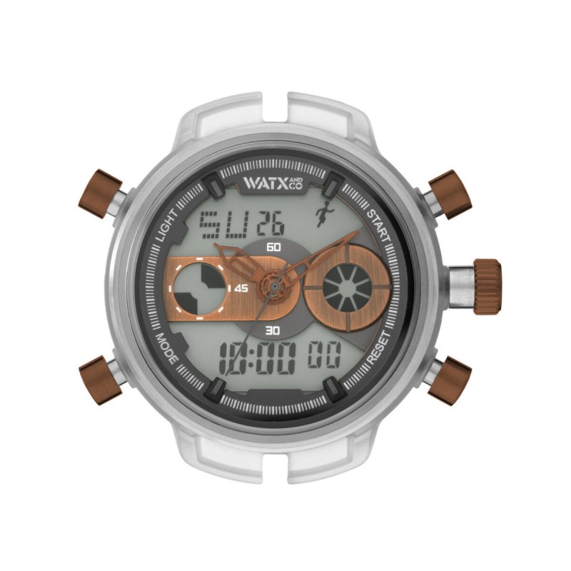 Montre Unisexe Watx & Colors RWA2721  Gris (Ø 49 mm)