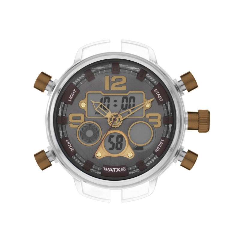 Montre Unisexe Watx & Colors RWA2820 Marron (Ø 49 mm)