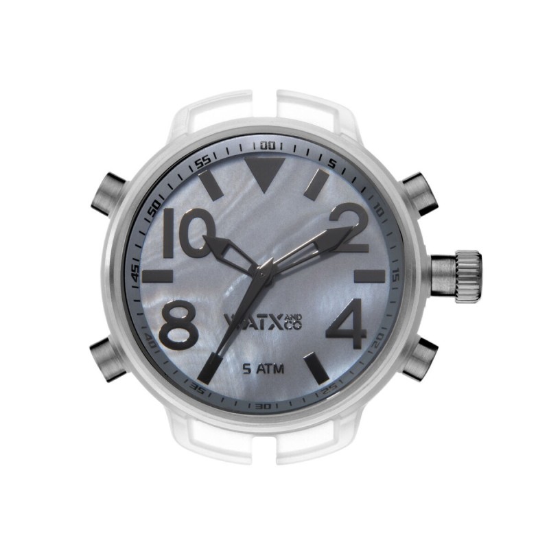 Montre Unisexe Watx & Colors RWA3708  Gris (Ø 49 mm)