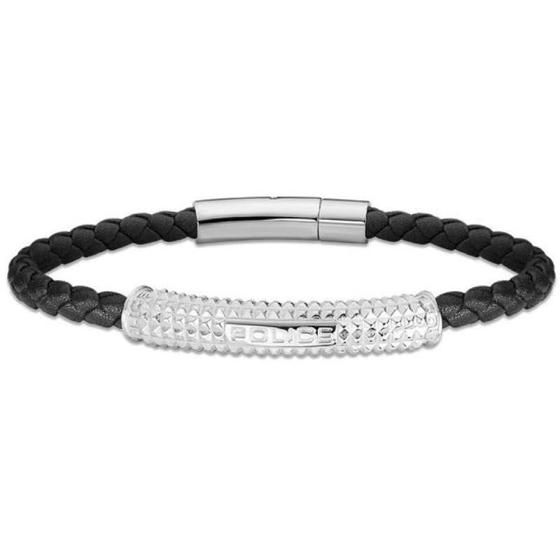 Bracelet Homme Police PEJGB2119601 Cuir 19 cm