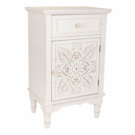 Table de Nuit Alexandra House Living Blanc 32 x 74 x 46 cm