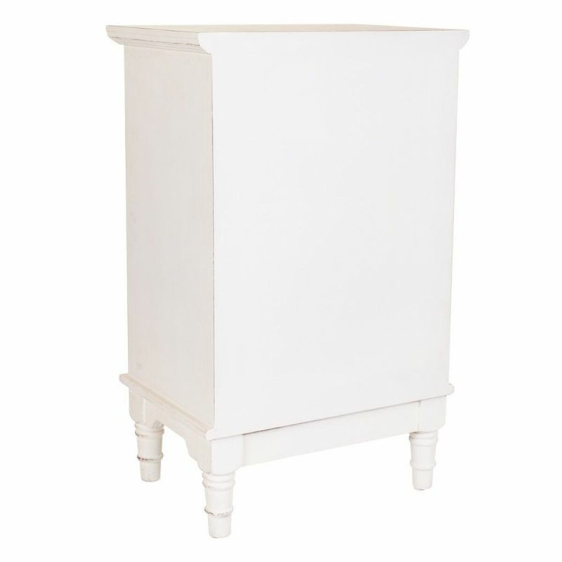 Table de Nuit Alexandra House Living Blanc 32 x 74 x 46 cm