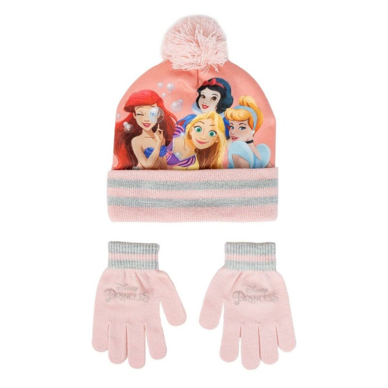 Bonnet et gants Disney Princess