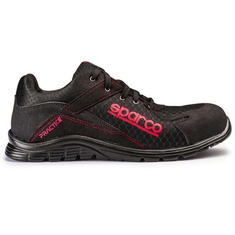 Chaussures de sécurité Sparco Practice Nigel (38) Noir Rouge