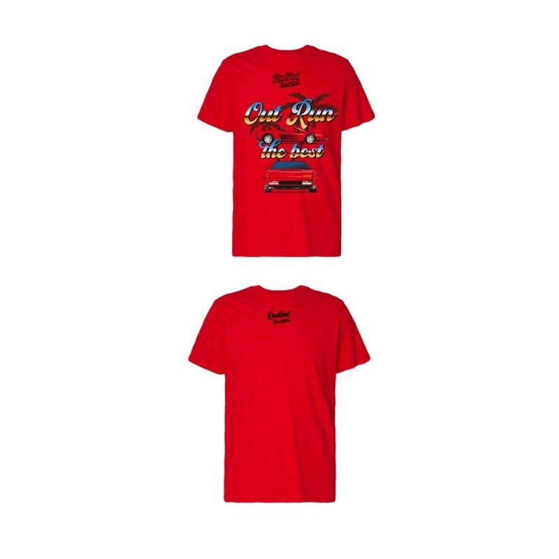 T-shirt à manches courtes homme RADIKAL OUT RUN Rouge S