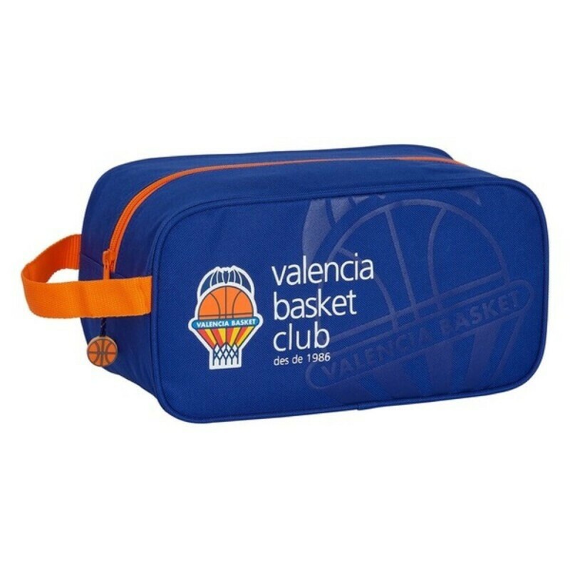 Range-Chaussures de Voyage Valencia Basket Bleu Orange (29 x 15 x 14 cm)