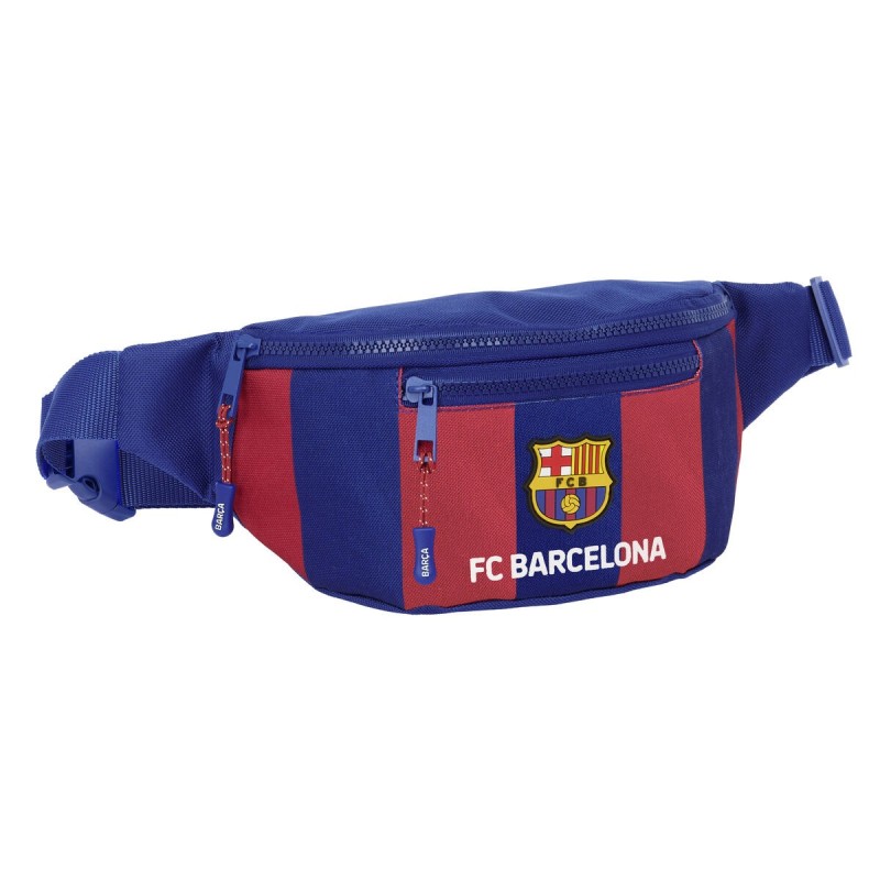 Sac banane F.C. Barcelona 24/25 Bordeaux Blue marine Sportif 23 x 12 x 9 cm