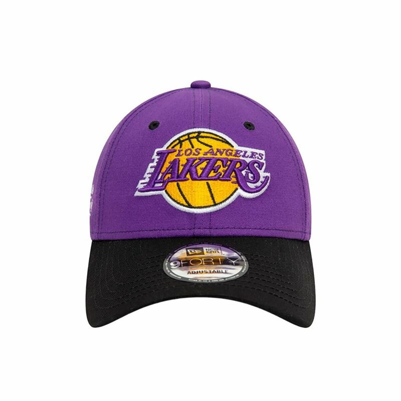 Casquette New Era NBA SIDE PATCH 9FORTY LA Lakers Violet Taille unique