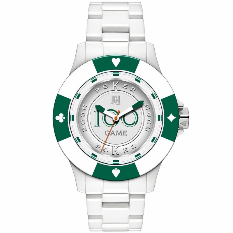 Montre Unisexe Light Time POKER (Ø 41 mm)