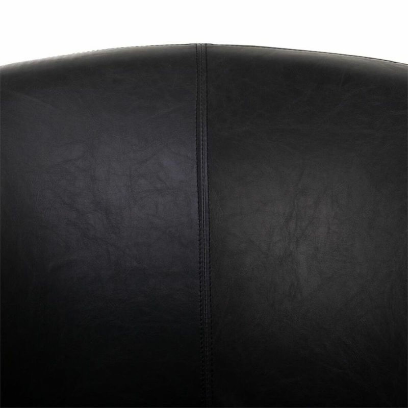 Fauteuil Alexandra House Living Noir 60 x 82 x 62 cm