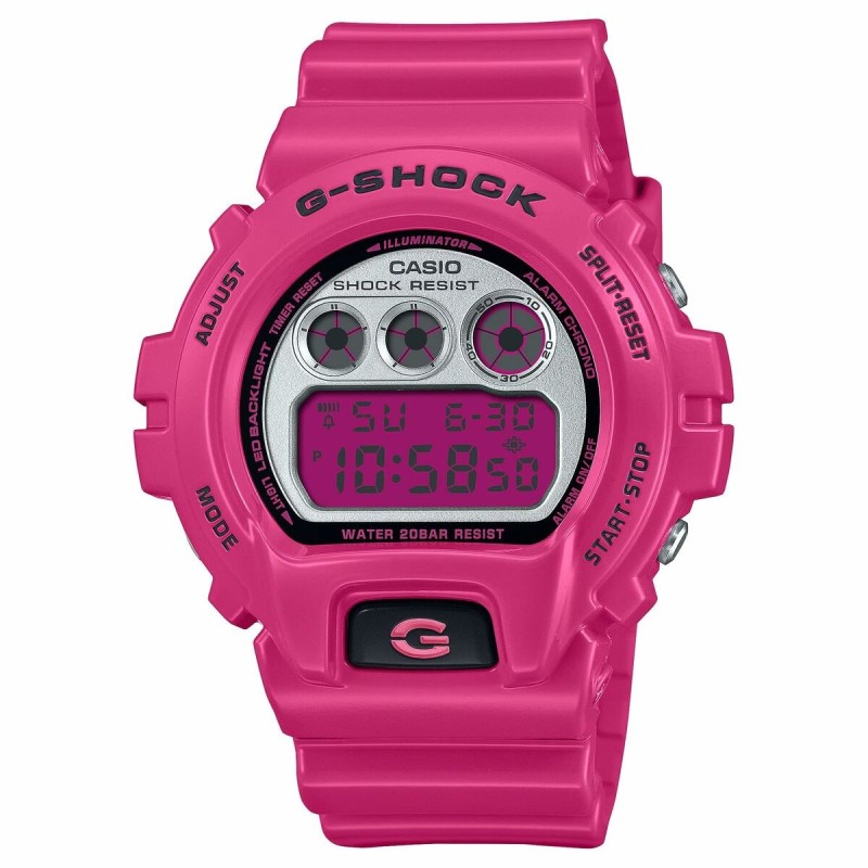 Montre Unisexe Casio G-Shock DW-6900RCS-4ER Rose (Ø 50 mm)