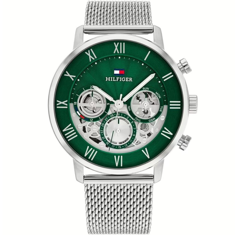 Montre Homme Tommy Hilfiger 1692189 Vert Argenté