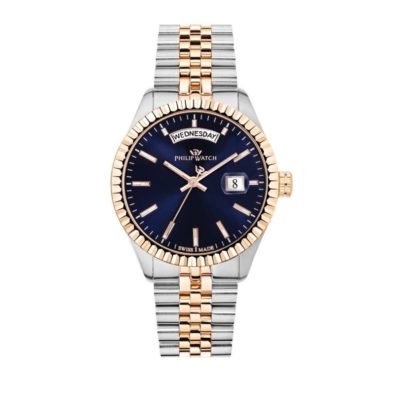 Montre Unisexe Philip Watch R8253597057 Argenté