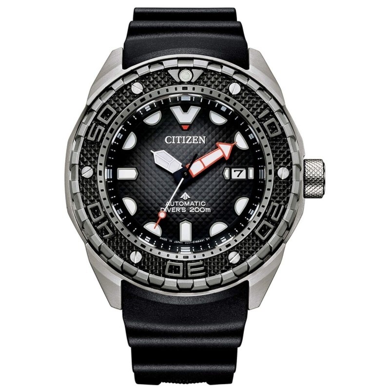 Montre Homme Citizen PROMASTER DIVERS 200M AUTOMATIC SUPER TITANIO Noir Gris (Ø 46 mm)